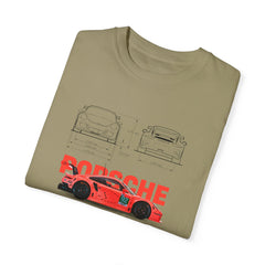 Classic Porsche Graphic Unisex T-shirt - Perfect for Car Enthusiasts