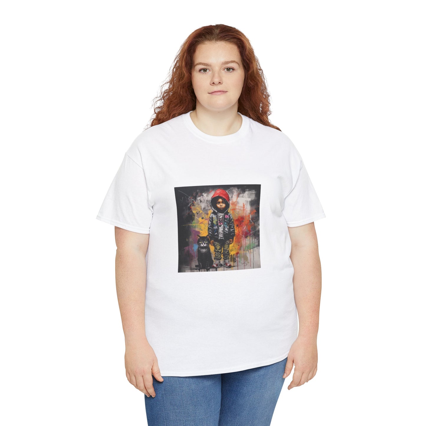 Vibrant Cultural Art Unisex Heavy Cotton Tee