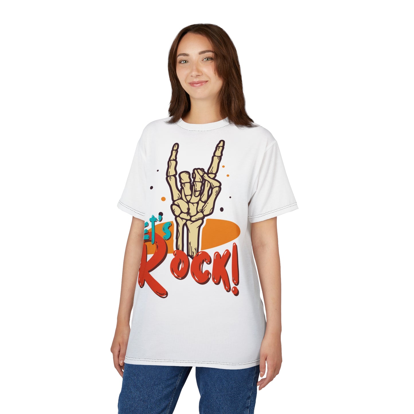 Let's Rock Unisex Graphic Tee - Perfect for Music Lovers and Concert Enthusiasts