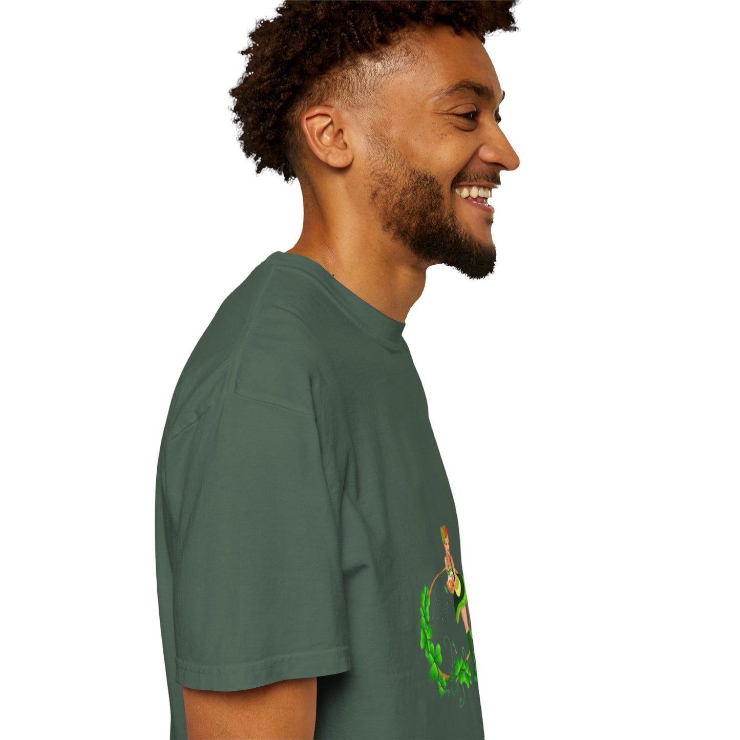 Cute St. Patrick's Day Unisex T-Shirt with Green Design