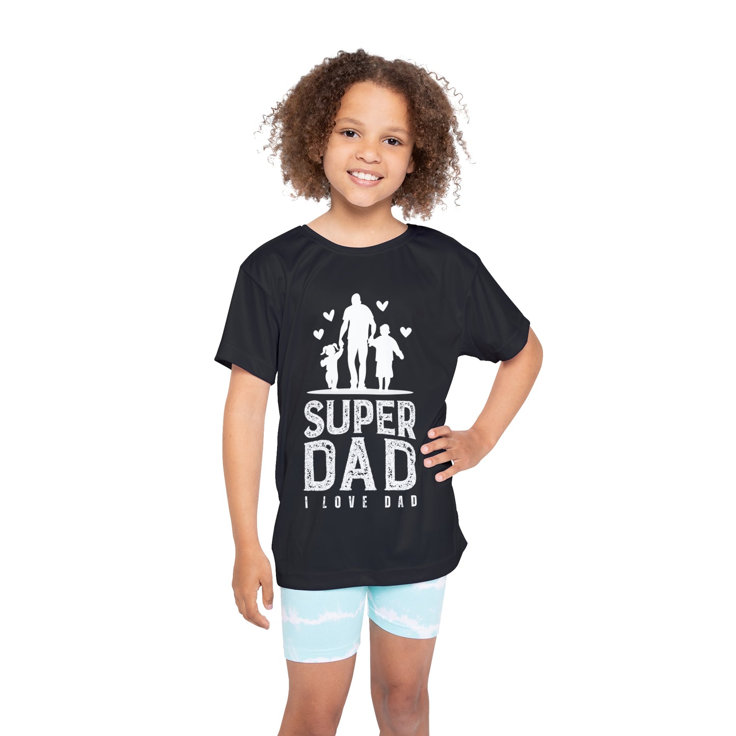 Super Dad Kids Sports Jersey – Celebrate Fatherhood in Style