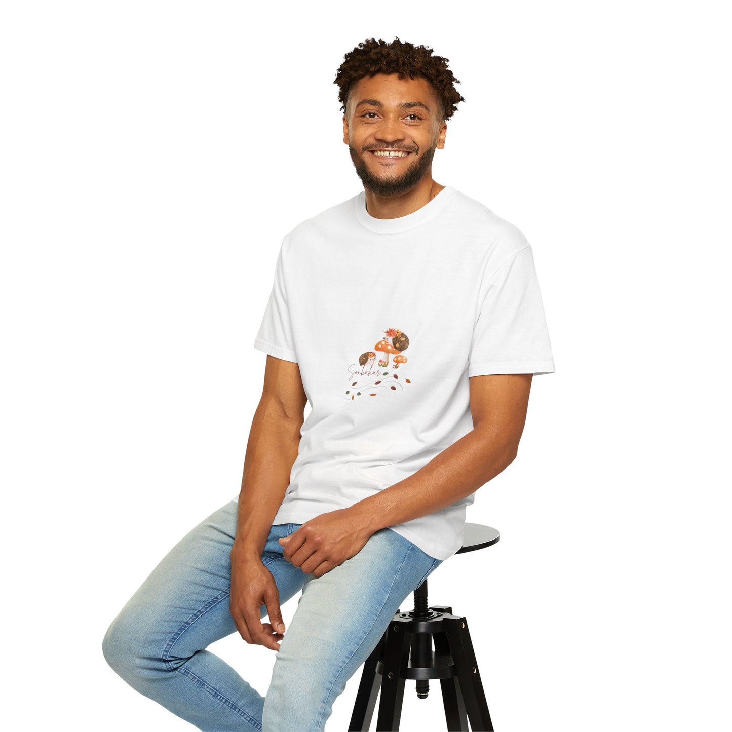 Autumn Mushroom Unisex T-Shirt - Cute Fall Graphic Tee