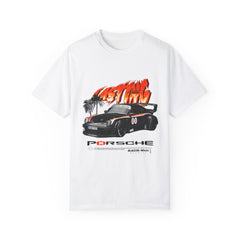 Retro Racing Unisex Garment-Dyed T-Shirt | Perfect for Car Enthusiasts