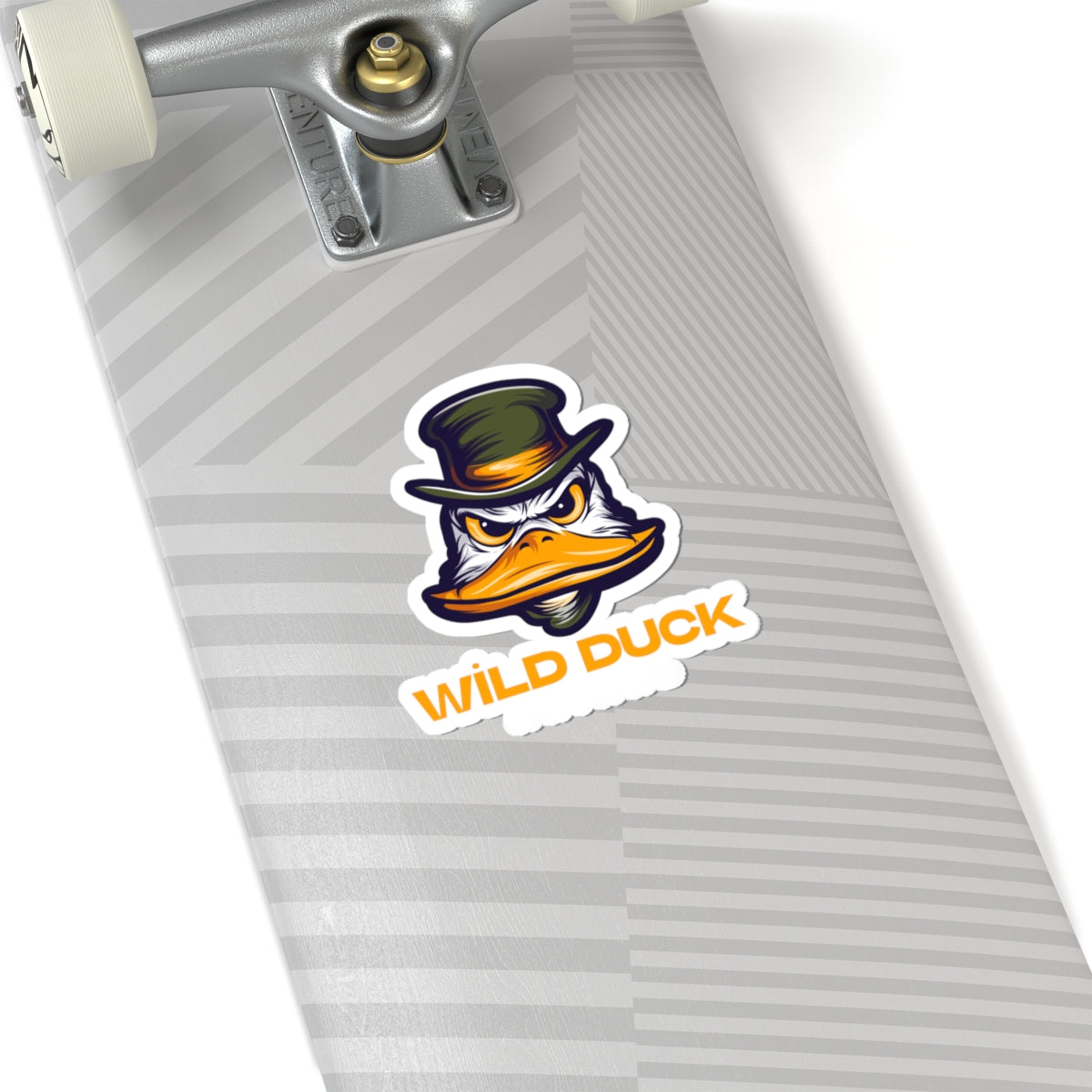 Wild Duck Animal Kiss-Cut Stickers - Quirky Laptop Decals for Fun Lovers