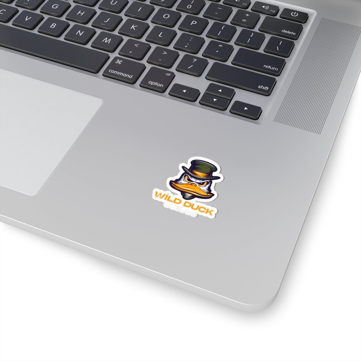 Wild Duck Animal Kiss-Cut Stickers - Quirky Laptop Decals for Fun Lovers