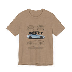 Mercedes AMG GT Unisex Graphic Tee - Car Enthusiast Shirt