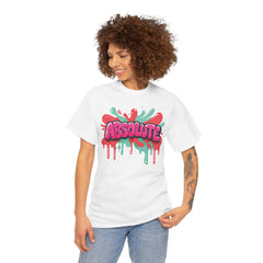 Graffiti Style Unisex Heavy Cotton Tee - Absolute Design
