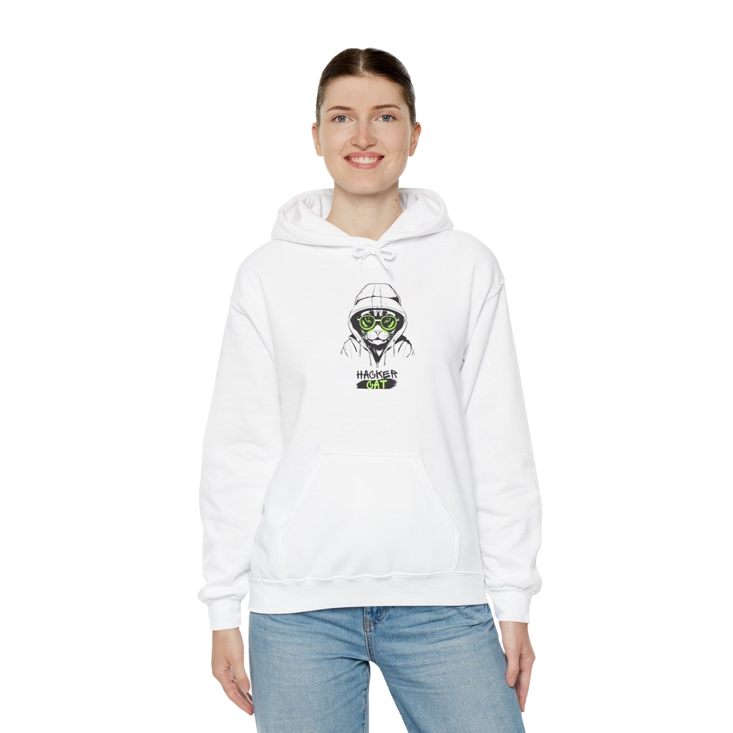 Hacker Culture Unisex Heavy Blend Hooded Sweatshirt - Trendy Graphic Apparel for Tech Enthusiasts