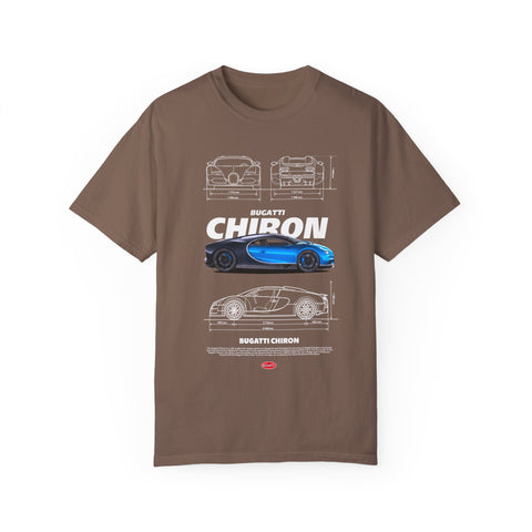 Bugatti Chiron Unisex Garment-Dyed T-Shirt - Perfect for Car Enthusiasts