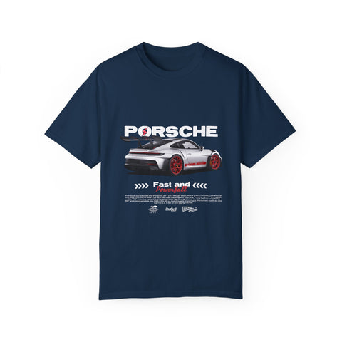 Porsche Fast and Furious Unisex Garment-Dyed T-Shirt