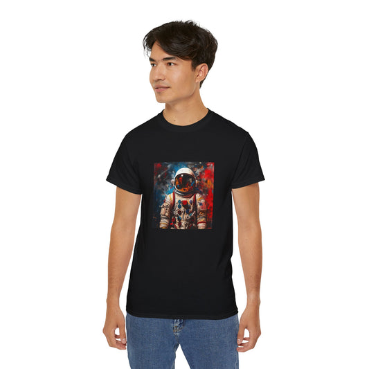 Astronaut Adventure Unisex Ultra Cotton Tee - Space Graphic T-Shirt