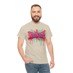 Graffiti Style Unisex Heavy Cotton Tee - Absolute Design