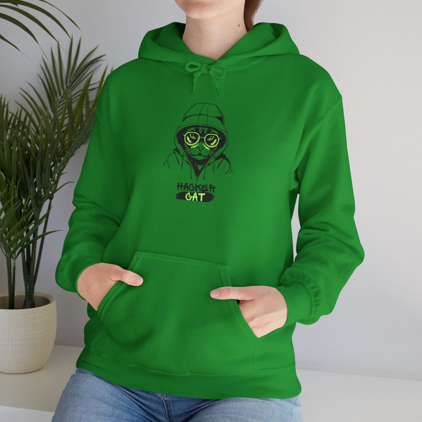 Hacker Culture Unisex Heavy Blend Hooded Sweatshirt - Trendy Graphic Apparel for Tech Enthusiasts