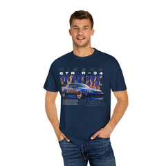 Retro Nissan GTR R34 Unisex T-Shirt - Car Enthusiast Tee