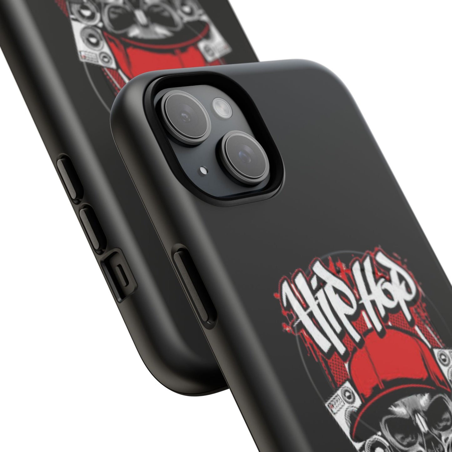 Hip Hop Skull Tough Magnetic Phone Case - Durable Protection with Stylish Design