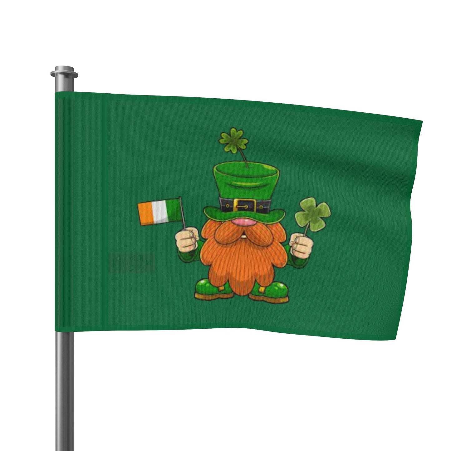 Leprechaun Garden Flag - Irish St. Patrick's Day Decor