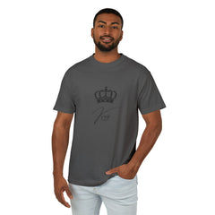 King Crown Graphic Unisex Tee - Heavyweight Cotton T-Shirt for Royalty Lovers