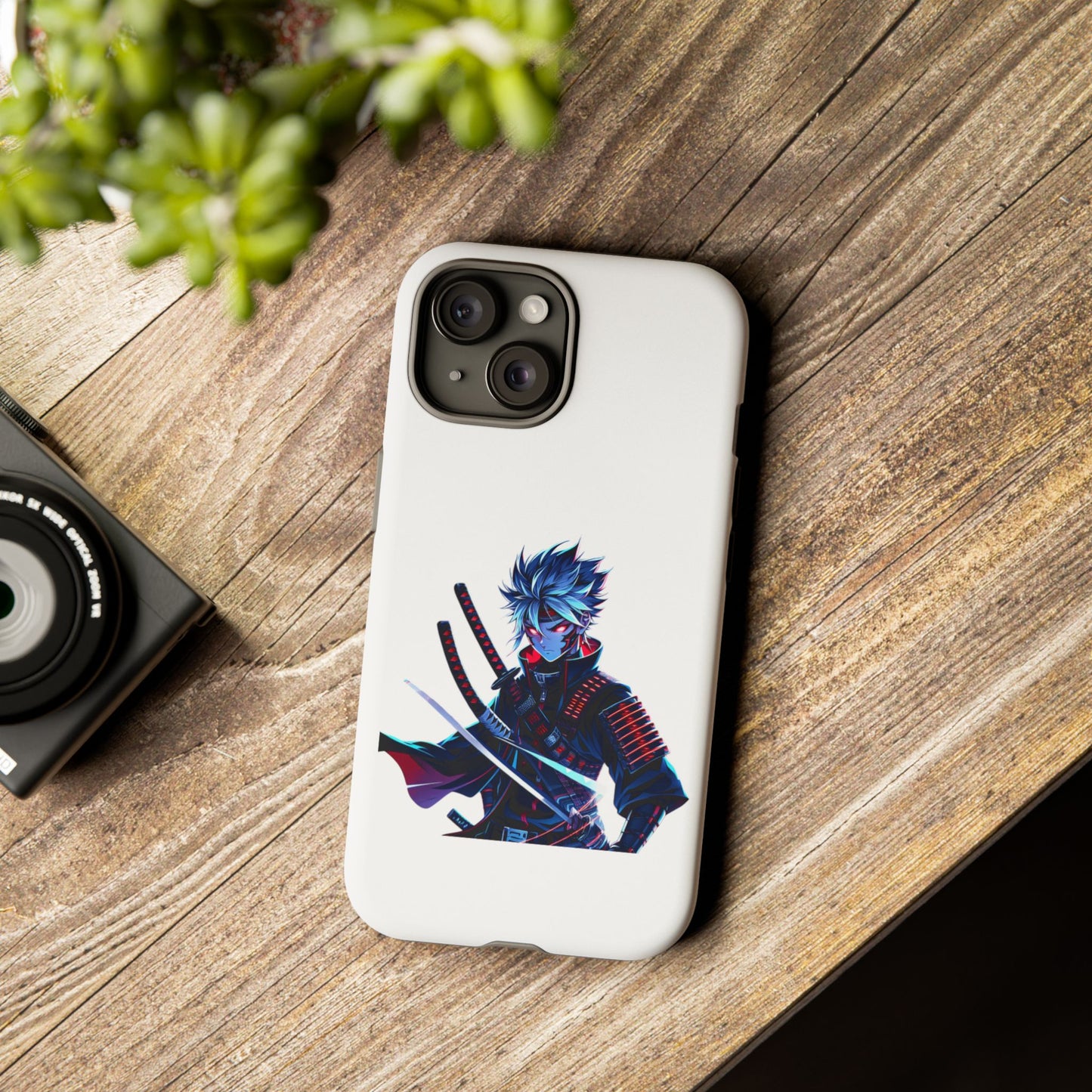 Tough Cases: Samurai Warrior Phone Case - Stylish Protection for Tech Lovers