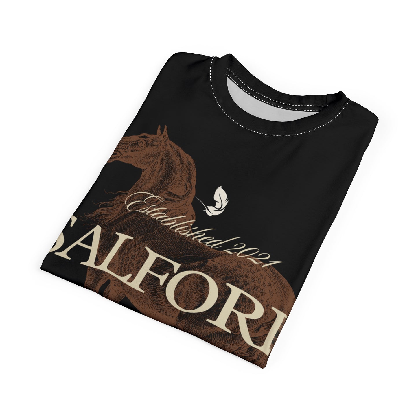 Unisex Cut & Sew Tee - Limited Edition Salford Horse Design