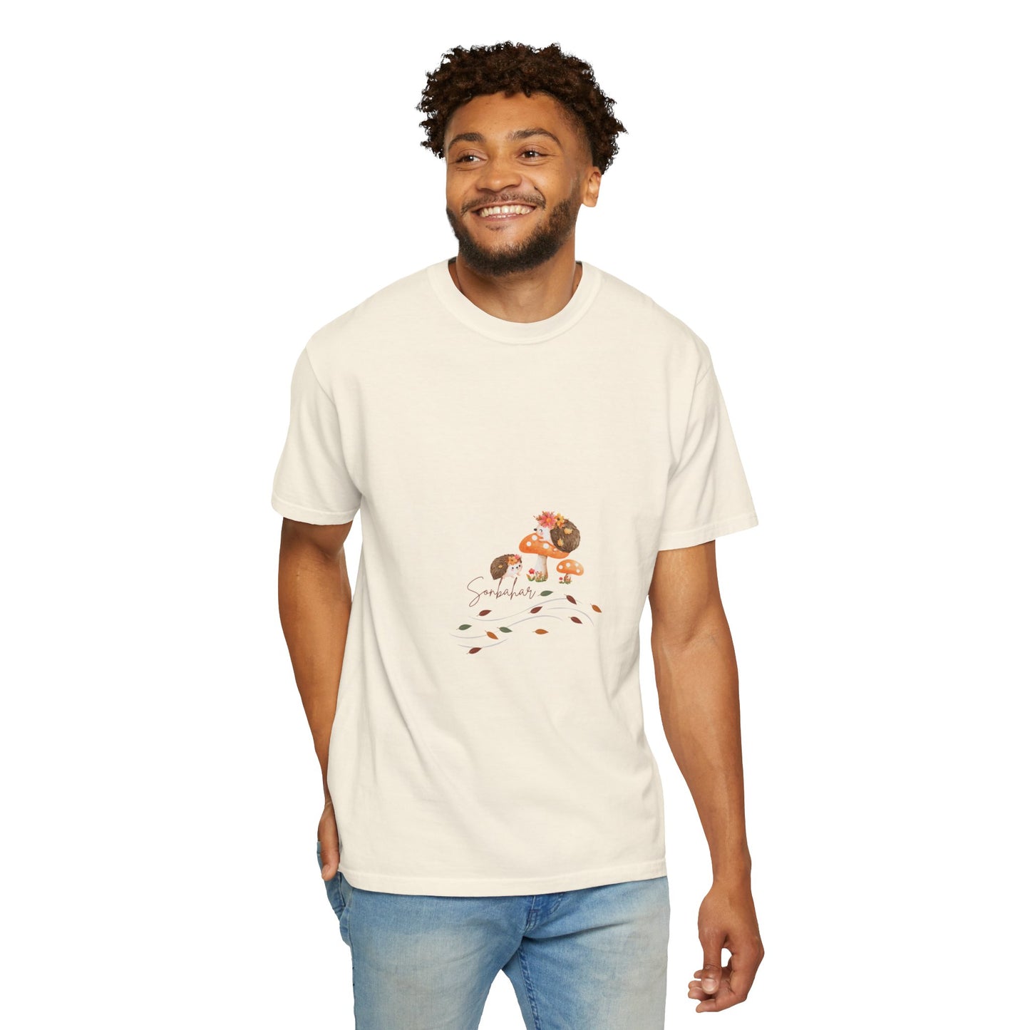 Autumn Mushroom Unisex T-Shirt - Cute Fall Graphic Tee