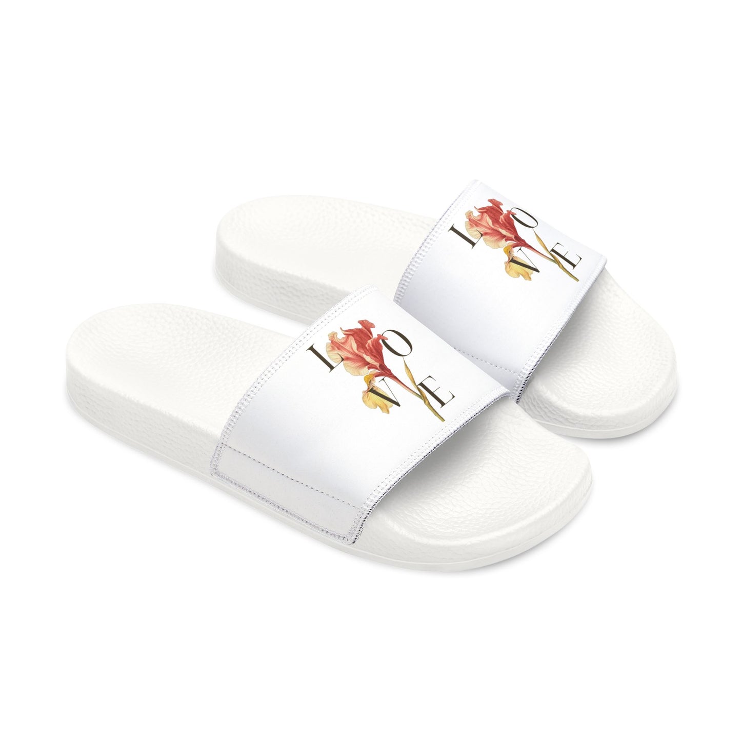 Stylish Women&#039;s Removable-Strap Sandals with Floral Design - Perfect for Summer Getaways and Casual Outings