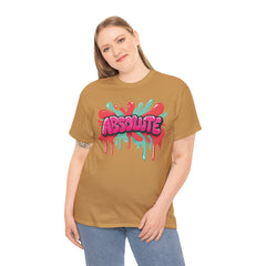 Graffiti Style Unisex Heavy Cotton Tee - Absolute Design