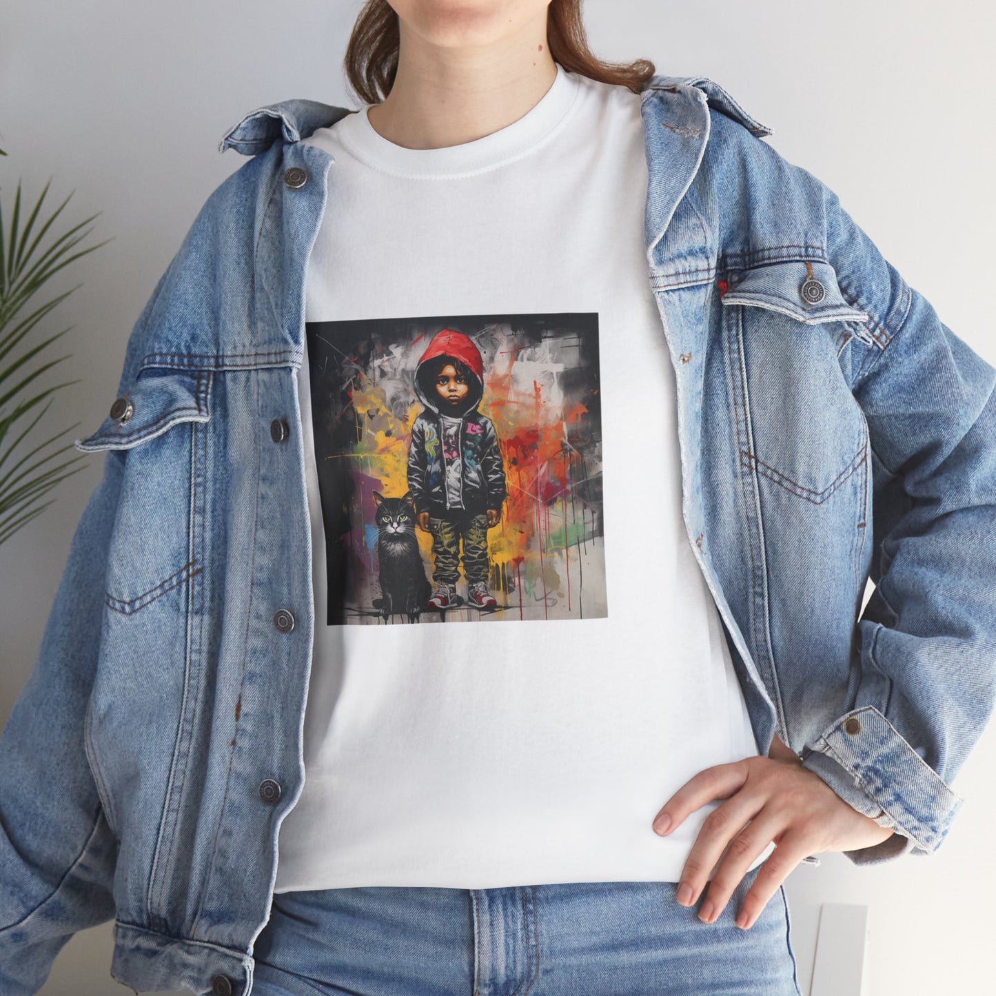 Vibrant Cultural Art Unisex Heavy Cotton Tee