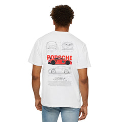 Classic Porsche Graphic Unisex T-shirt - Perfect for Car Enthusiasts