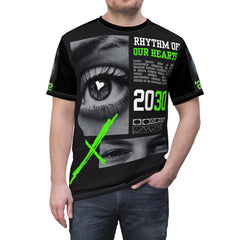 Rhythm of Our Hearts Unisex Tee - Eye-Catching Graphic Shirt for Music Lovers
