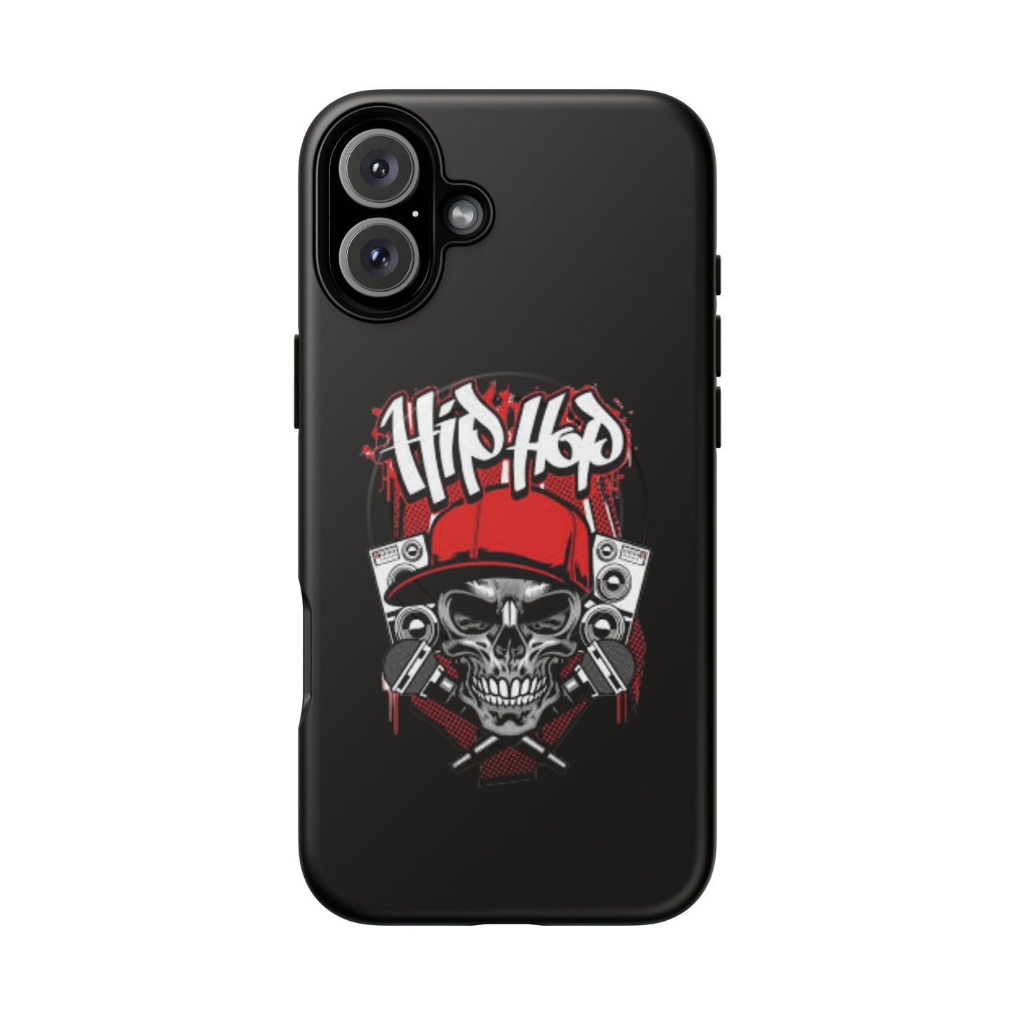 Hip Hop Skull Tough Magnetic Phone Case - Durable Protection with Stylish Design