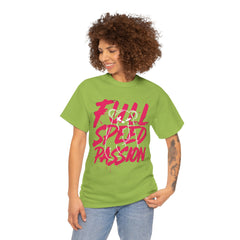 Full Speed Passion Unisex Heavy Cotton Tee - Motivational Graphic Tee for Enthusiasts