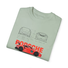 Classic Porsche Graphic Unisex T-shirt - Perfect for Car Enthusiasts