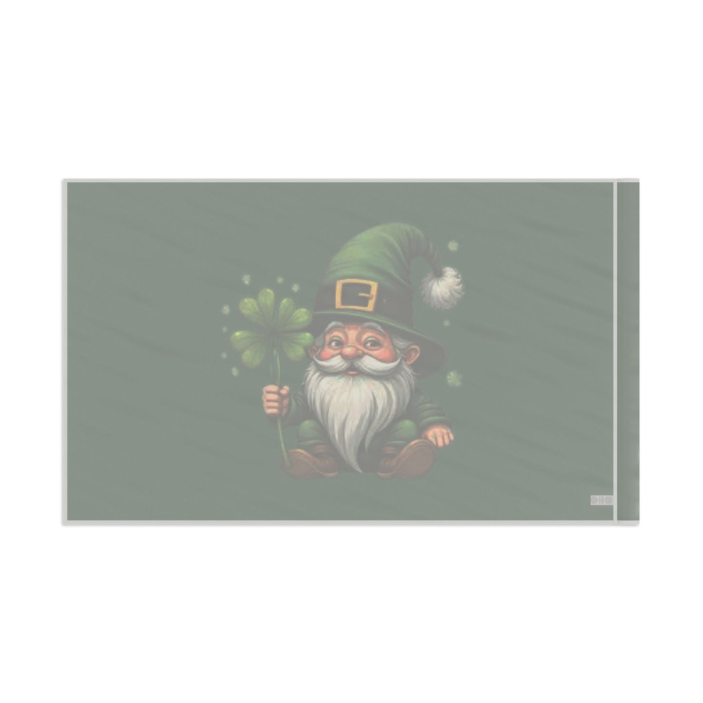 St. Patrick's Day Gnome Flag - Lucky Clover Decor