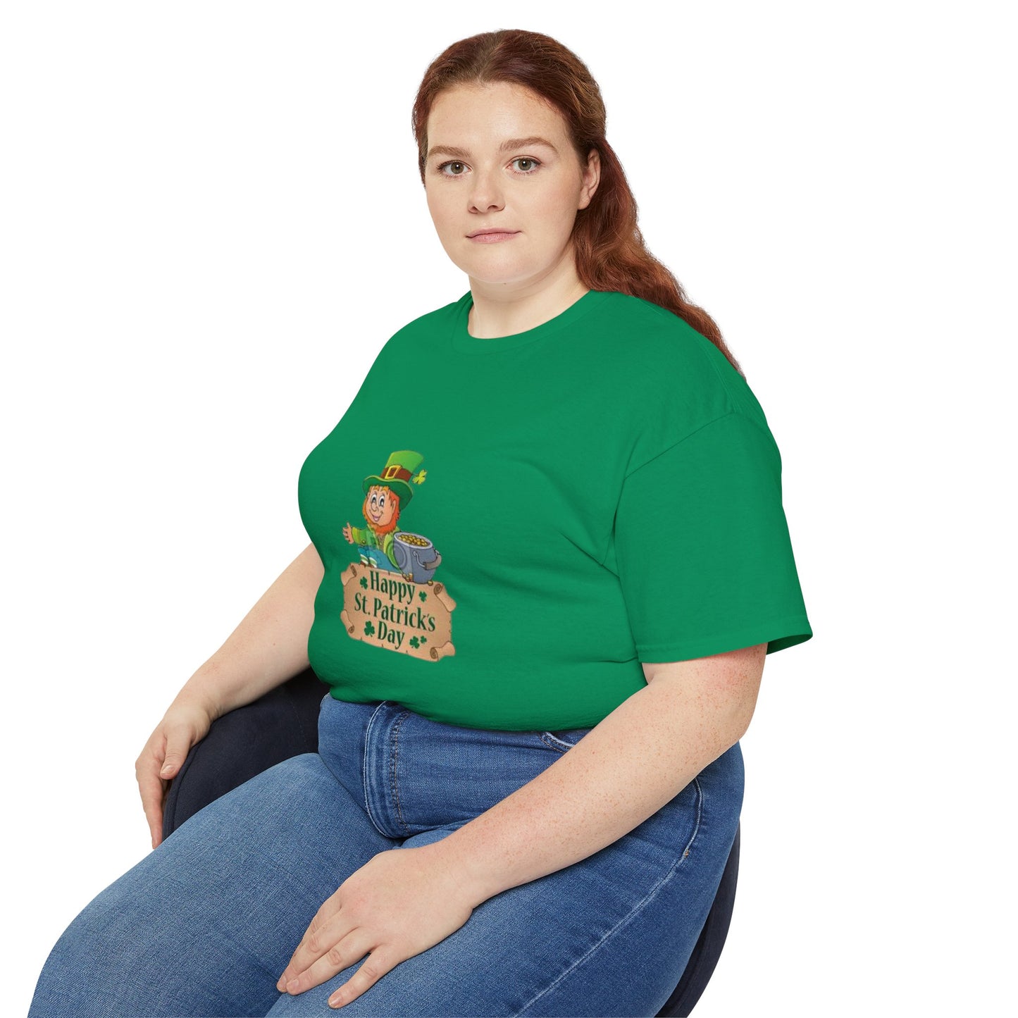 St. Patrick's Day Unisex Ultra Cotton Tee - Happy St. Patrick's Day Design