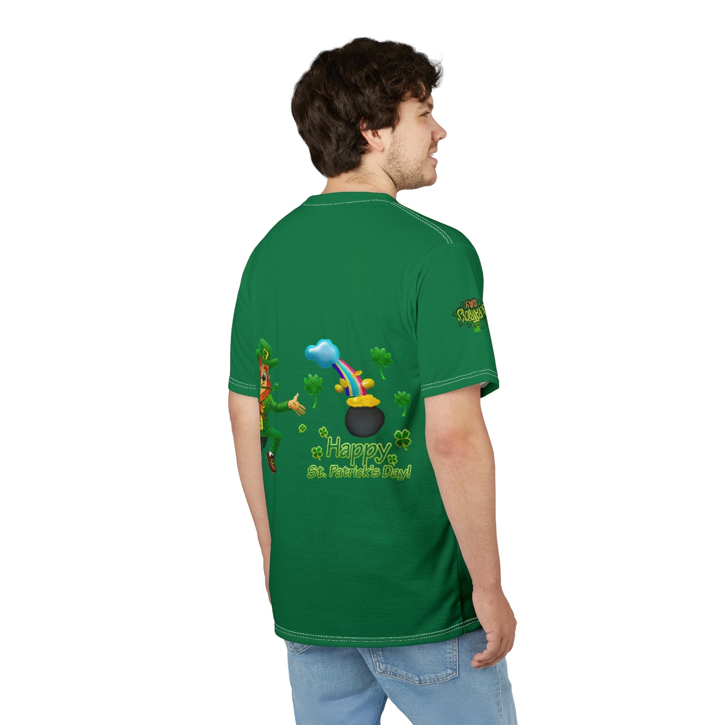 St. Patrick's Day Unisex Tee - Fun Leprechaun Design