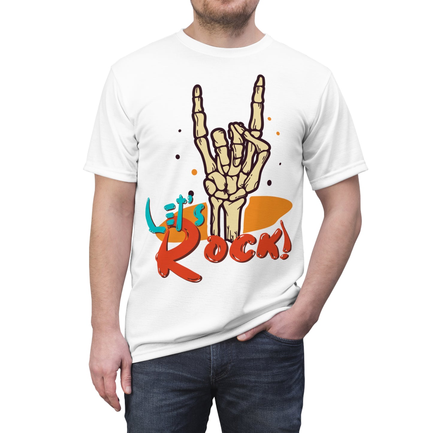 Let's Rock Unisex Graphic Tee - Perfect for Music Lovers and Concert Enthusiasts