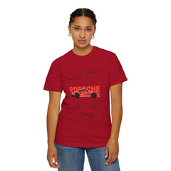 Classic Porsche Graphic Unisex T-shirt - Perfect for Car Enthusiasts