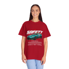 Unisex Garment-Dyed T-shirt - Formula 1 Safety Car Graphic Tee