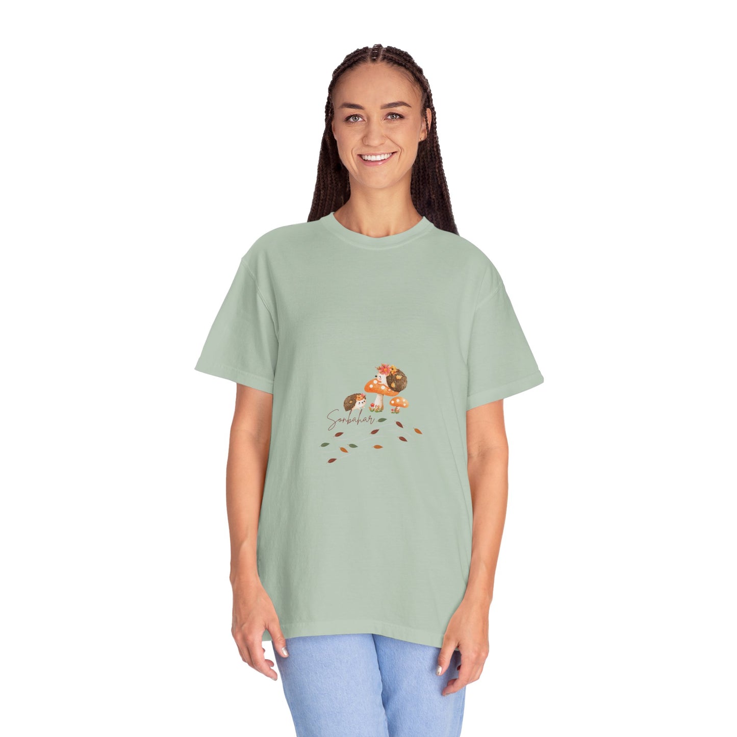 Autumn Mushroom Unisex T-Shirt - Cute Fall Graphic Tee