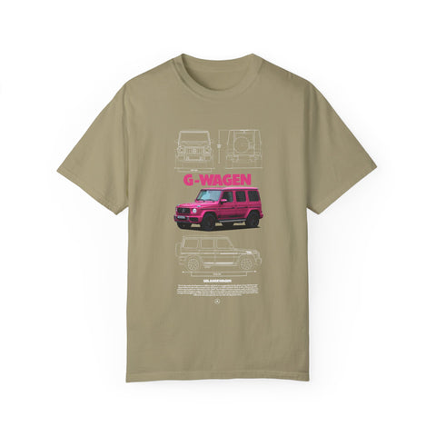 G-Wagen Unisex Garment-Dyed T-Shirt - Retro Car Enthusiast Design