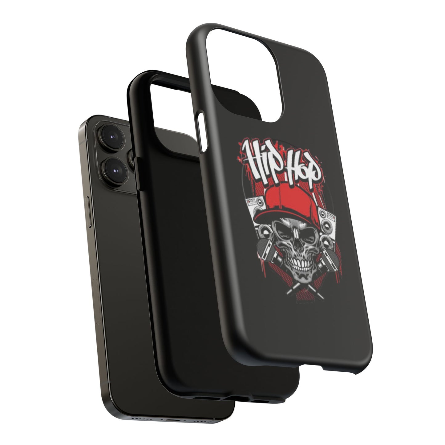 Hip Hop Skull Tough Magnetic Phone Case - Durable Protection with Stylish Design