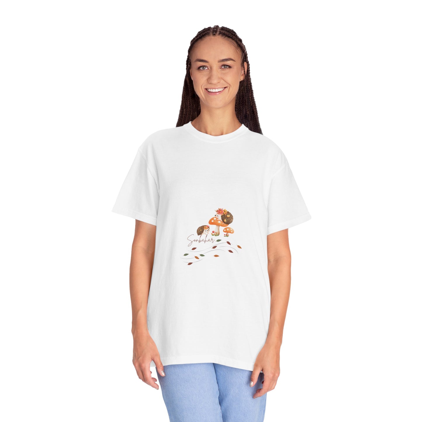 Autumn Mushroom Unisex T-Shirt - Cute Fall Graphic Tee