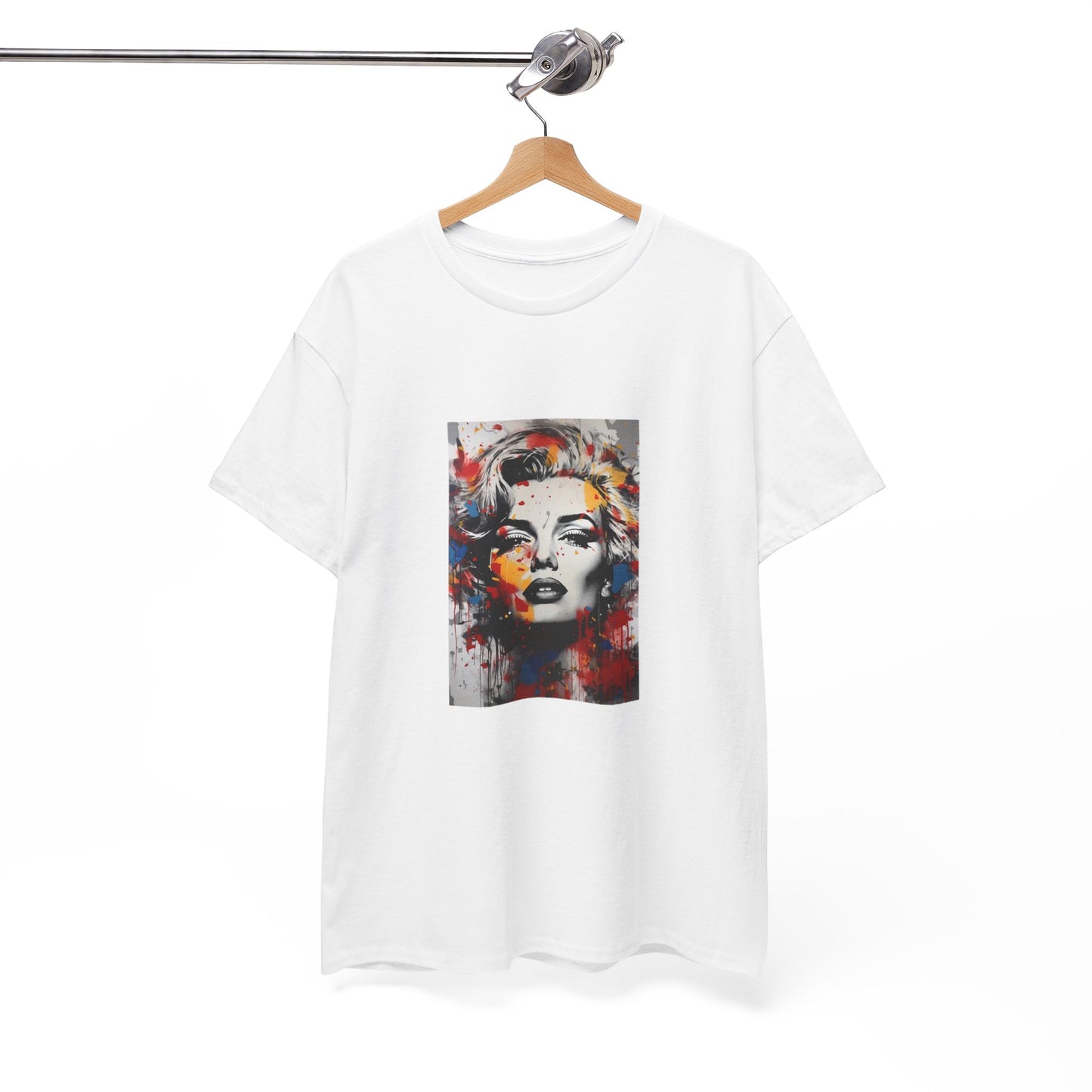 Artistic Marilyn Monroe Unisex Heavy Cotton Tee