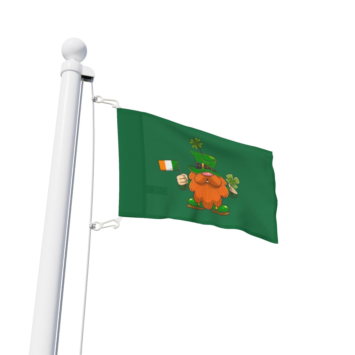 Leprechaun Garden Flag - Irish St. Patrick's Day Decor