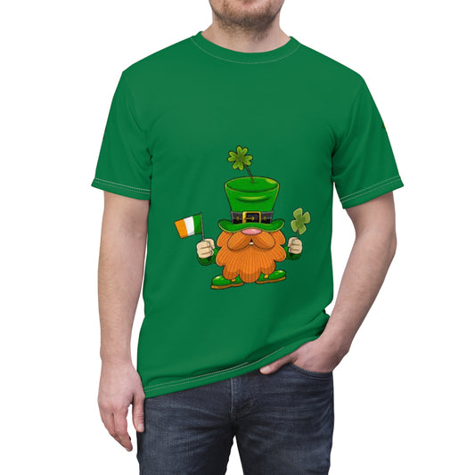 St. Patrick's Day Unisex Tee - Fun Leprechaun Design