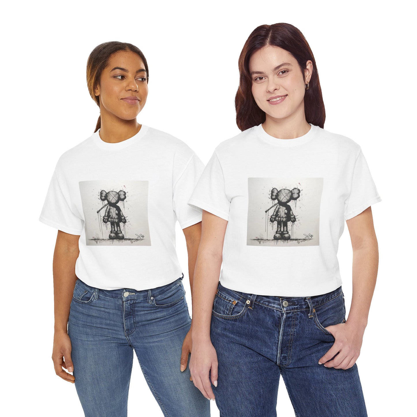 Artistic Unisex Heavy Cotton Tee | Unique Design for Creative Souls