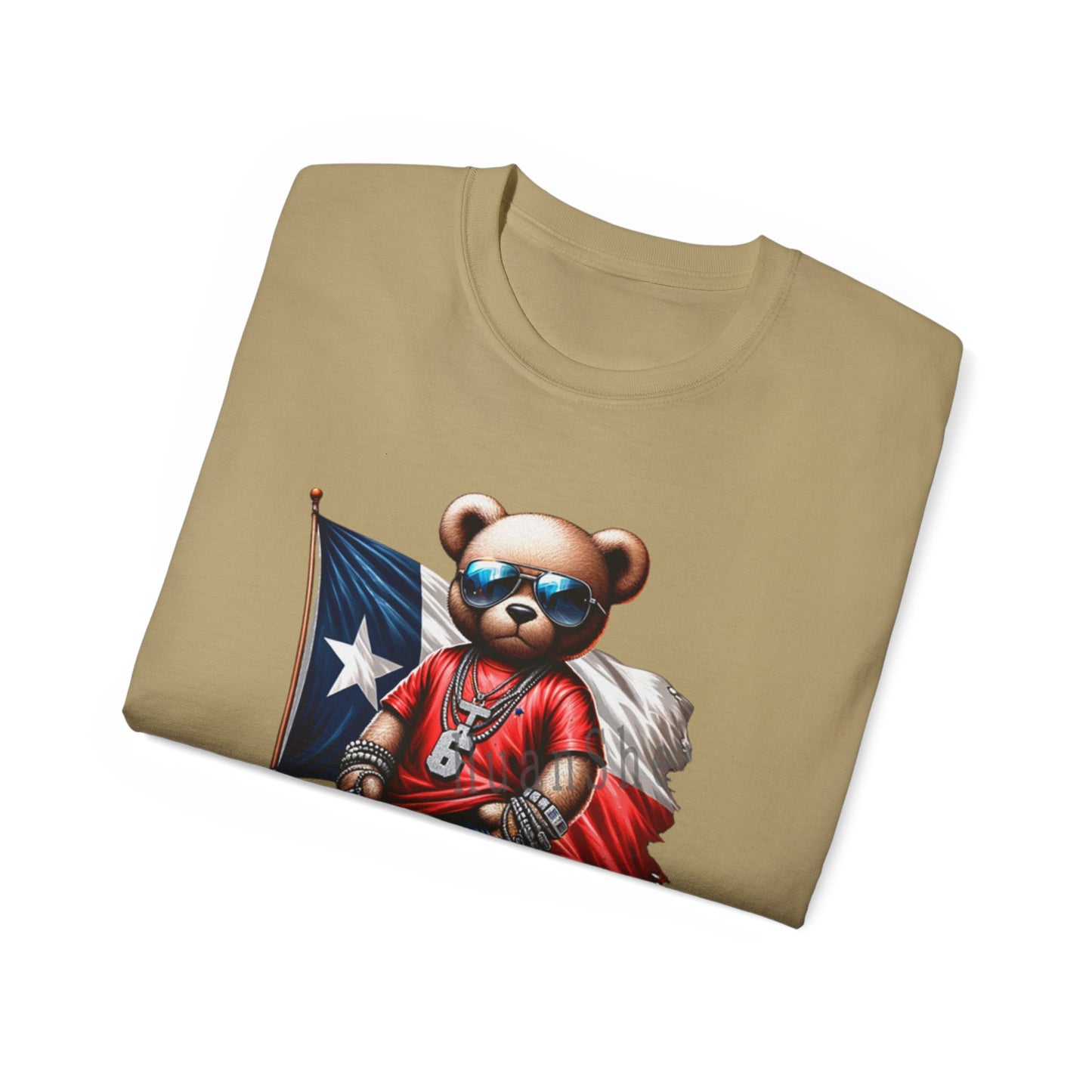 Cool Texas Bear Graphic Tee for Unisex - Stylish Summer Apparel