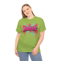 Graffiti Style Unisex Heavy Cotton Tee - Absolute Design