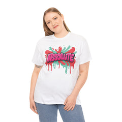 Graffiti Style Unisex Heavy Cotton Tee - Absolute Design