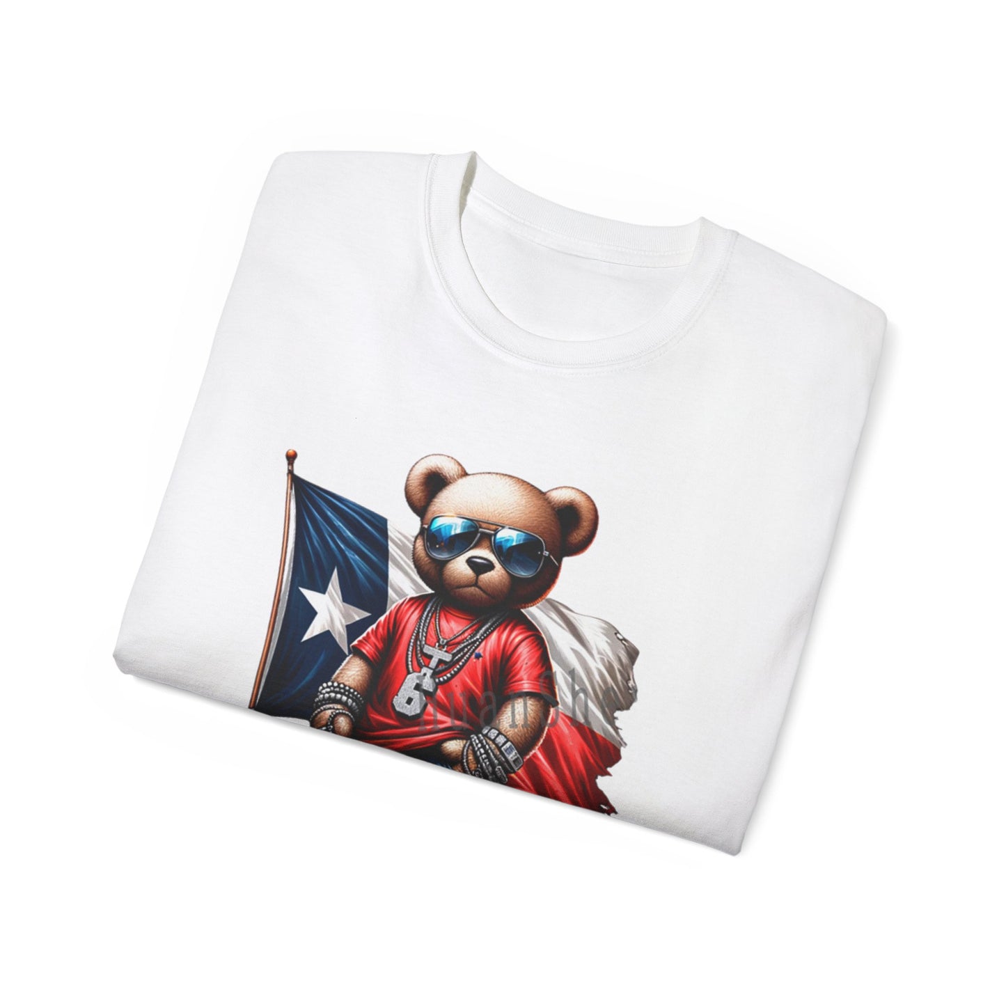 Cool Texas Bear Graphic Tee for Unisex - Stylish Summer Apparel